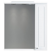 Зеркальный шкаф RedBlu by Damixa Palace One M41MPR0651WG 65 с подсветкой правый белый