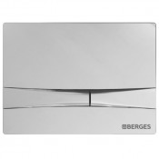 Клавиша смыва Berges Novum F3 040053 хром