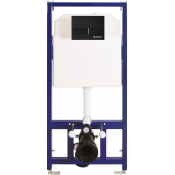 Инсталляция для унитаза Berges Novum 040215 с клавишей L5 Soft Touch черный