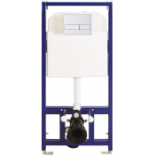 Инсталляция для унитаза Berges Novum 040212 с клавишей L2 хром матовый