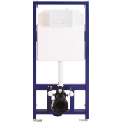 Инсталляция для унитаза Berges Novum 040211 с клавишей L1 белый