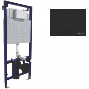 Инсталляция для унитаза Berges Novum 040225 кнопка R5 черная