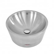 Раковина одинарная накладная MOEFF из нержавеющей стали MF-132