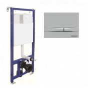 Инсталляция для унитаза Berges Novum 040250 кнопка F1 белая