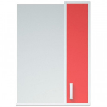 Зеркальный шкаф Corozo Колор 50 SD-00000697 белый/красный