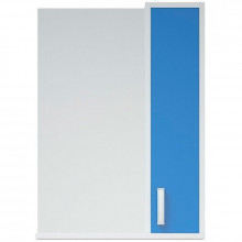 Зеркальный шкаф Corozo Колор 50 SD-00000709 белый/синий