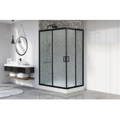 Душевой угол Royal Bath  (матовое) левый RB8120HP-C-BL-L