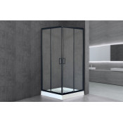 Душевой угол Royal Bath (прозрачное) RB80HP-T-BL