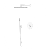 Встраиваемая душевая система Gattoni Circle One 9090/PDBO белый матовый