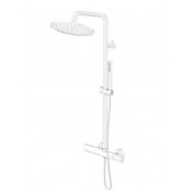 Душевая система Gattoni Circle Two 9195/PDBO белый матовый