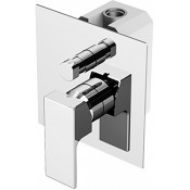 Смеситель для ванны Gattoni Kubik 2534/25C0.CH хром