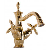 Смеситель для биде Gattoni Timor 1835018D0oro с донным клапаном золото