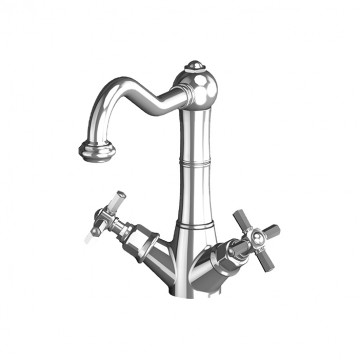 Смеситель для раковины Gattoni TRD TR300/18C0 с донным клапаном хром