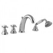 Смеситель на борт ванны Gattoni Vivaldi 1240012С0cr хром