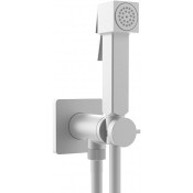 Гигиенический душ Bossini Cube E38003B.045 со смесителем белый матовый