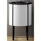 Тумба с раковиной Burgbad Diva 2.0 SFJL059 L F3046 C0032*1 60 белый глянец