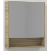 Зеркальный шкаф Vod-ok Грейс 60x80 кокоболо натуральный