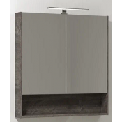 Зеркальный шкаф Vod-ok Грейс 70x80 сосна пасадена