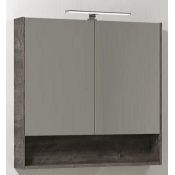 Зеркальный шкаф Vod-ok Грейс 90x80 сосна пасадена