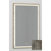 Зеркало Vod-ok Лайт 60x80 с подсветкой сосна пасадена