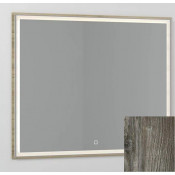 Зеркало Vod-ok Лайт 140x80 с подсветкой сосна пасадена