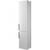 Шкаф-пенал подвесной Burgbad Eqio HSFB 035R F2009 правый белый глянец