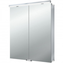Зеркальный шкаф Emco Flat 9797 050 63 с подсветкой серебро