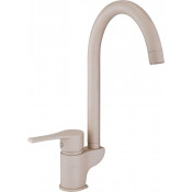 Смеситель для кухни GPD Atros MTE65-KG кремовый гранит