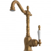 Смеситель для раковины GPD Retro Colored MTL180-SO gold oxide