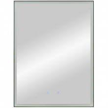 Зеркало Art&Max Arezzo AM-Are-600-800-DS-FC-H-Nero с подсветкой черный