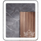 Зеркало Art&Max Latina AM-Lat-700-800-DS-F 70x80 с подсветкой