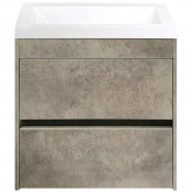 Тумба под раковину Art&Max Family Family-500-2C-SO-CV cemento veneto