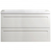 Тумба под раковину Art&Max Platino AM-Platino-1000-2C-SO-BM белый матовый