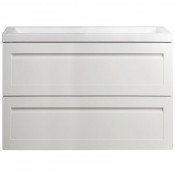 Тумба под раковину Art&Max Platino AM-Platino-900-2C-SO-BM белый матовый