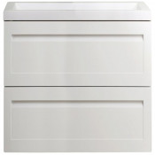 Тумба под раковину Art&Max Platino AM-Platino-750-2C-SO-BL белый глянец