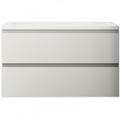Тумба под раковину Art&Max Bianchi AM-Bianchi-900-2C-SO-BL белый глянцевый