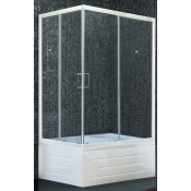 Душевой уголок Royal Bath RB 8100BP-T-R (прозрачное) правый