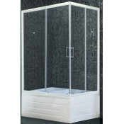 Душевой уголок Royal Bath RB 8100BP-T-L (прозрачное) левый