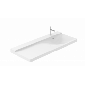 Раковина Цвет и стиль Белуччи 120 НФ-00006949 правая белый глянец