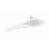 Раковина Цвет и стиль Благо 135 НФ-00006956 правая белый глянец