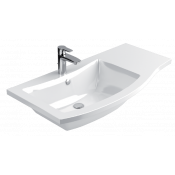 Раковина Цвет и стиль Грация 95 НФ-00007061 левая белый глянец