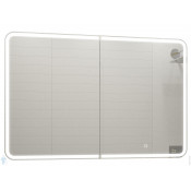 Зеркальный шкаф Misty Альфредо 120 ЗЛП525 белый