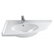 Раковина Цвет и стиль Ибис 90 НФ-00007257 левая белый глянец