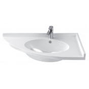 Раковина Цвет и стиль Ибис 90 НФ-00007264 правая белый глянец