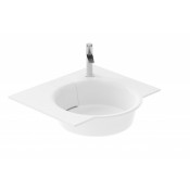 Раковина Цвет и стиль Кувшин 60 НФ-00007390 белый глянец