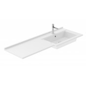 Раковина Цвет и стиль Фишка 135 НФ-00013695 правая белый глянец 