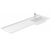 Раковина Цвет и стиль Фишка 170 НФ-00013698 правая белый глянец 