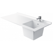 Раковина Цвет и стиль Ультра Лаб 135 НФ-00016786 правая белый глянец