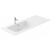 Раковина Цвет и стиль Темпо 125 НФ-00007999 левая белый глянец