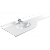Раковина Цвет и стиль Фасон 170 НФ-00008125 левая белый глянец